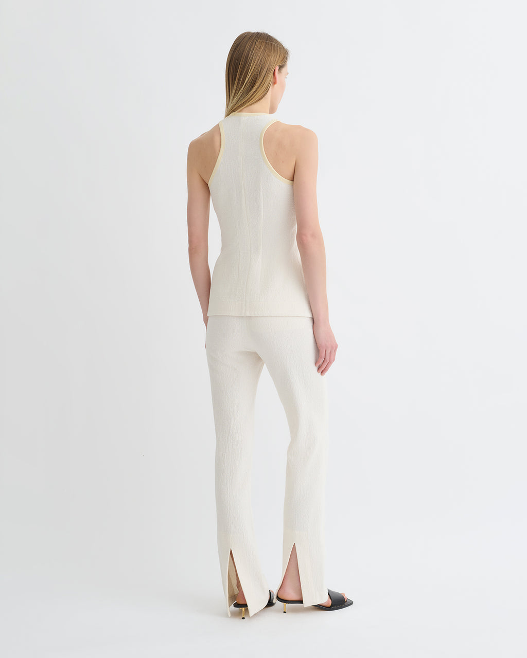 Arne - Crepe Top - Creme