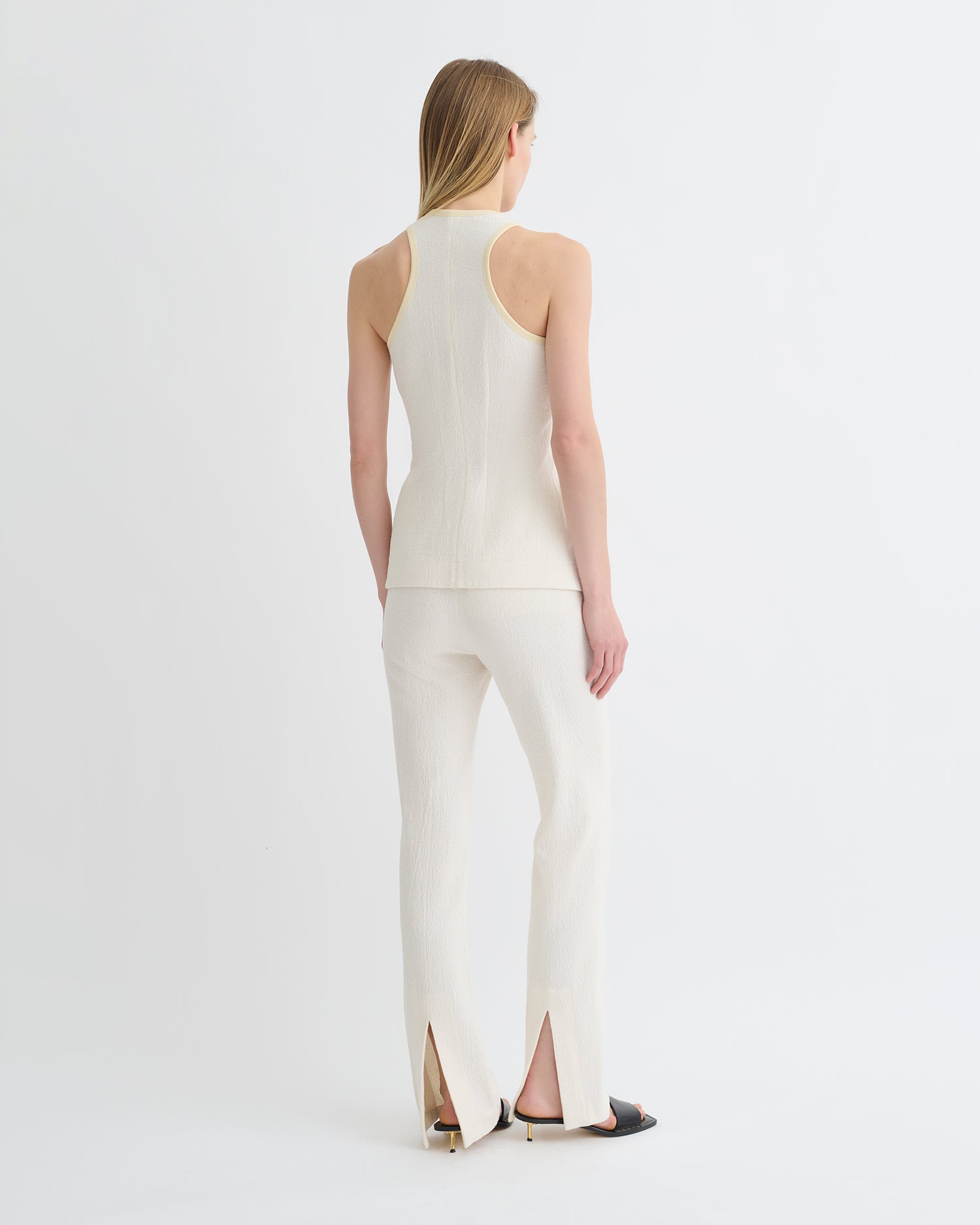 Arne - Crepe Top - Creme