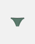 Merve - Crochet bikini bottom - Sea Green/Black