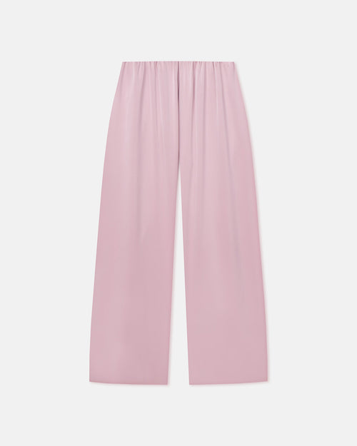 Brenda   slip satin pants   dusty pink