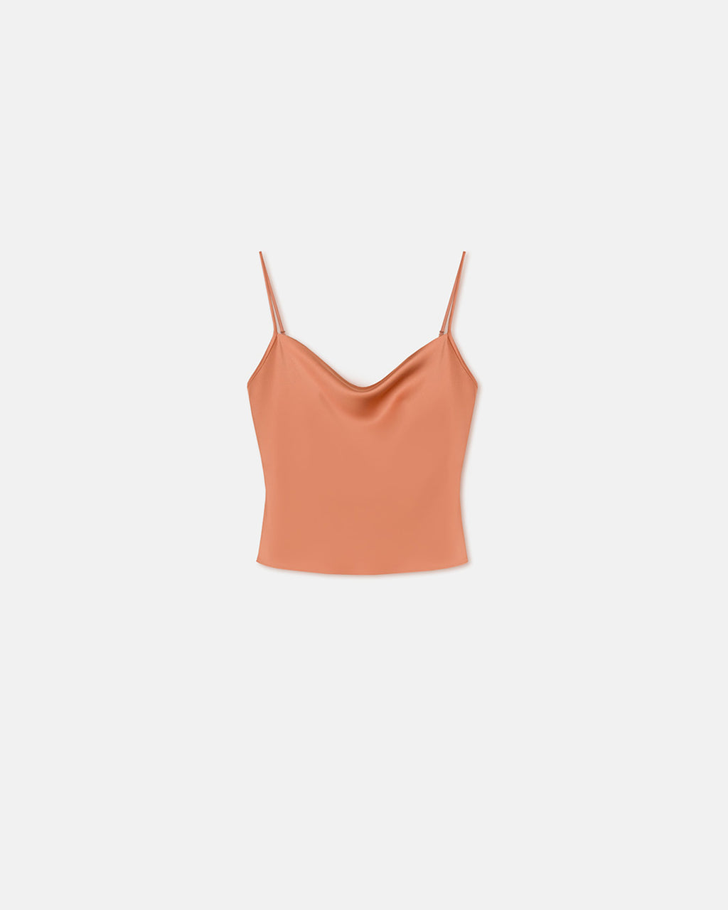 Johar - Slip Satin Top - Apricot