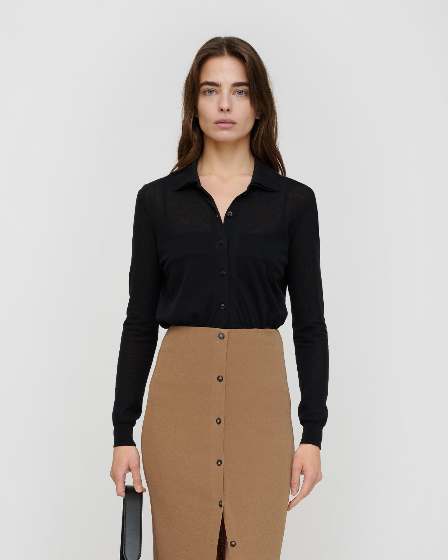 Prema - Superfine Cotton Knit - Black