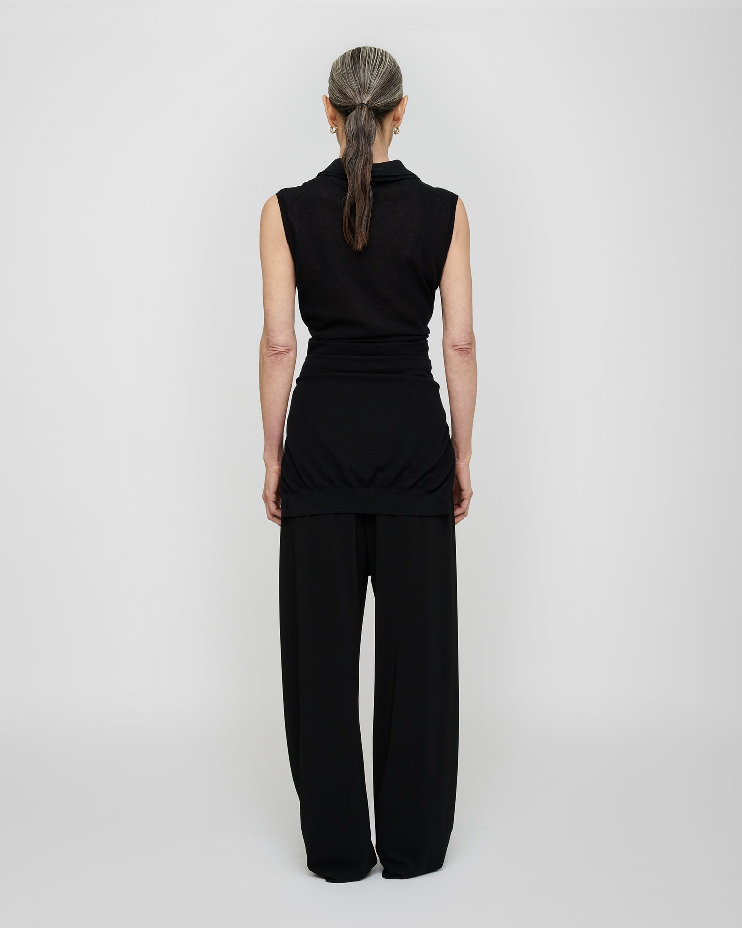 Nila - Superfine Cotton Dress - Black