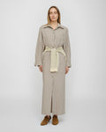 Usha - Dress - Creme/Grey