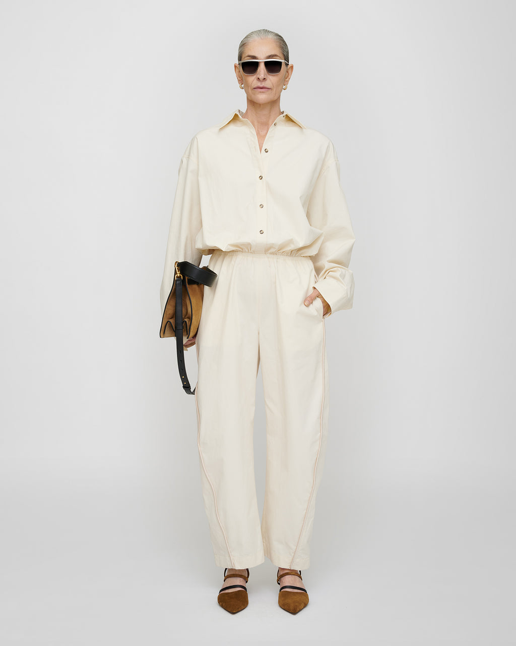 Bibione - Studio Cotton Jumpsuit - Creme