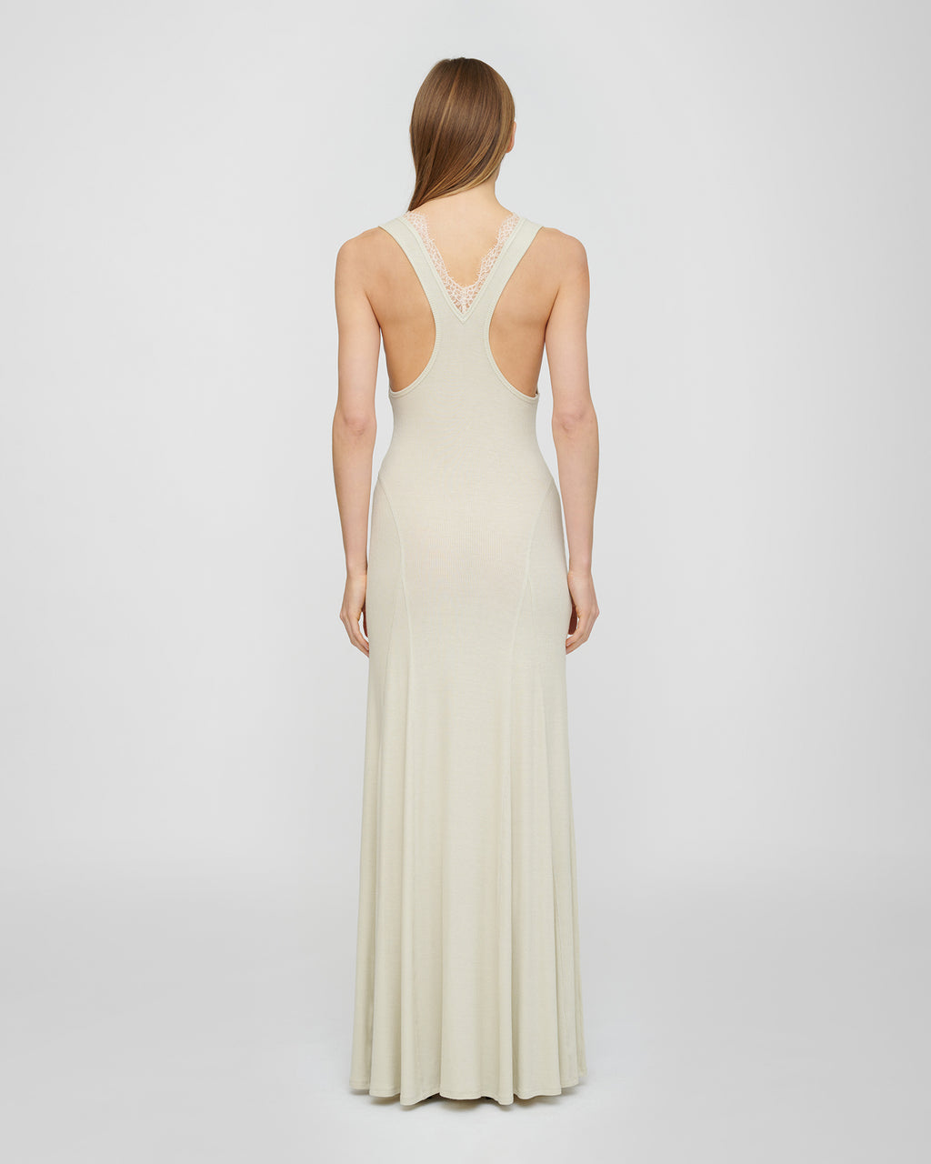 Ignia - Fluid Rib Dress - Tofu