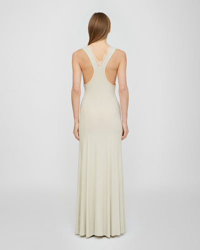 Ignia - Fluid Rib Dress - Tofu