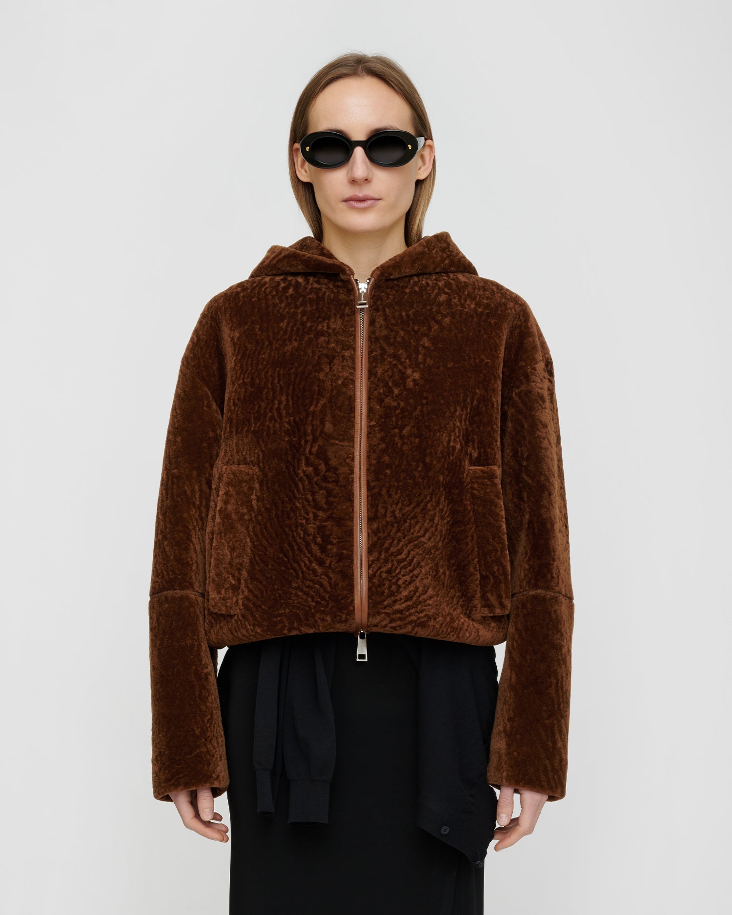 Jaswinder - Shearling Jacket - Cognac