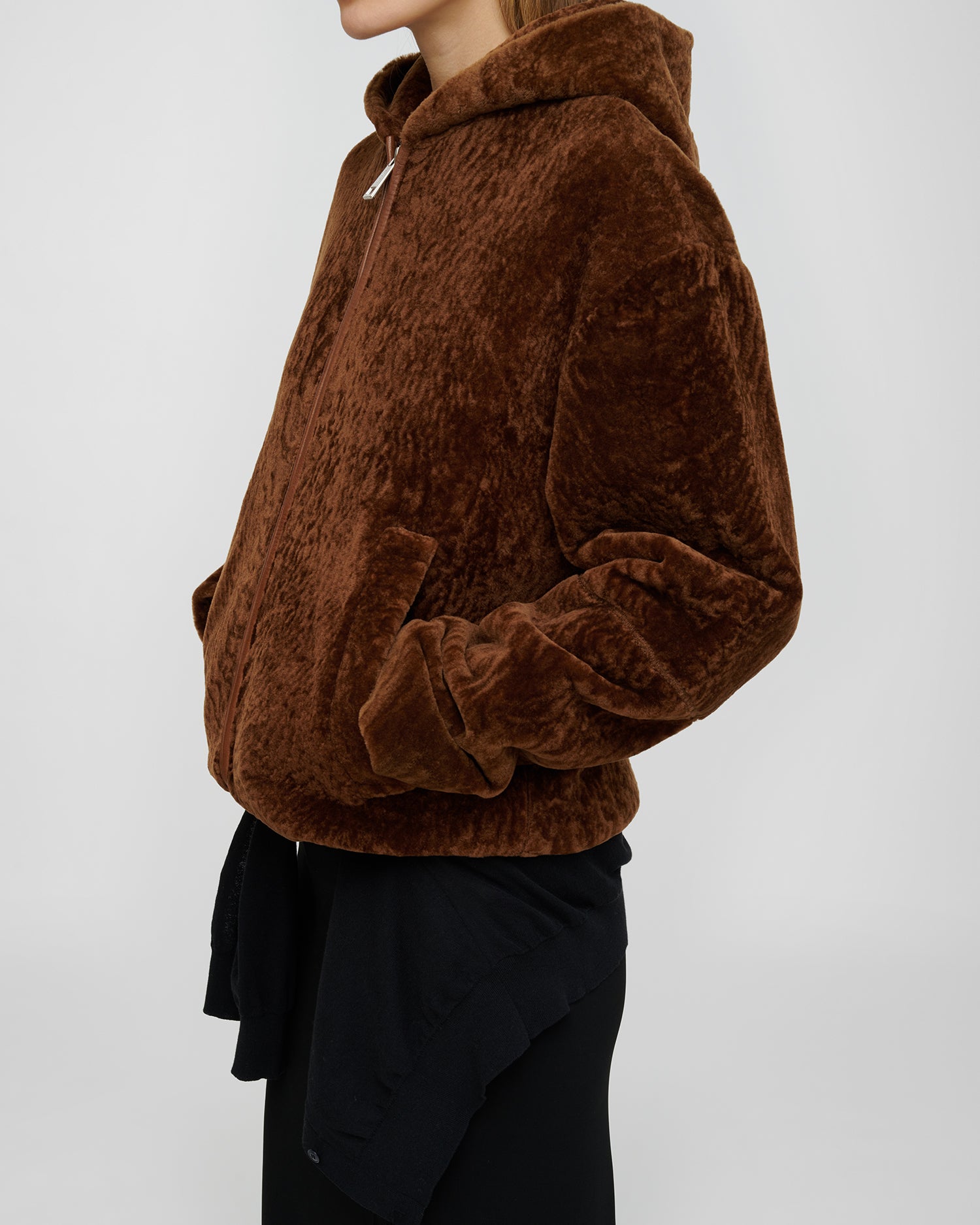 Jaswinder - Shearling Jacket - Cognac