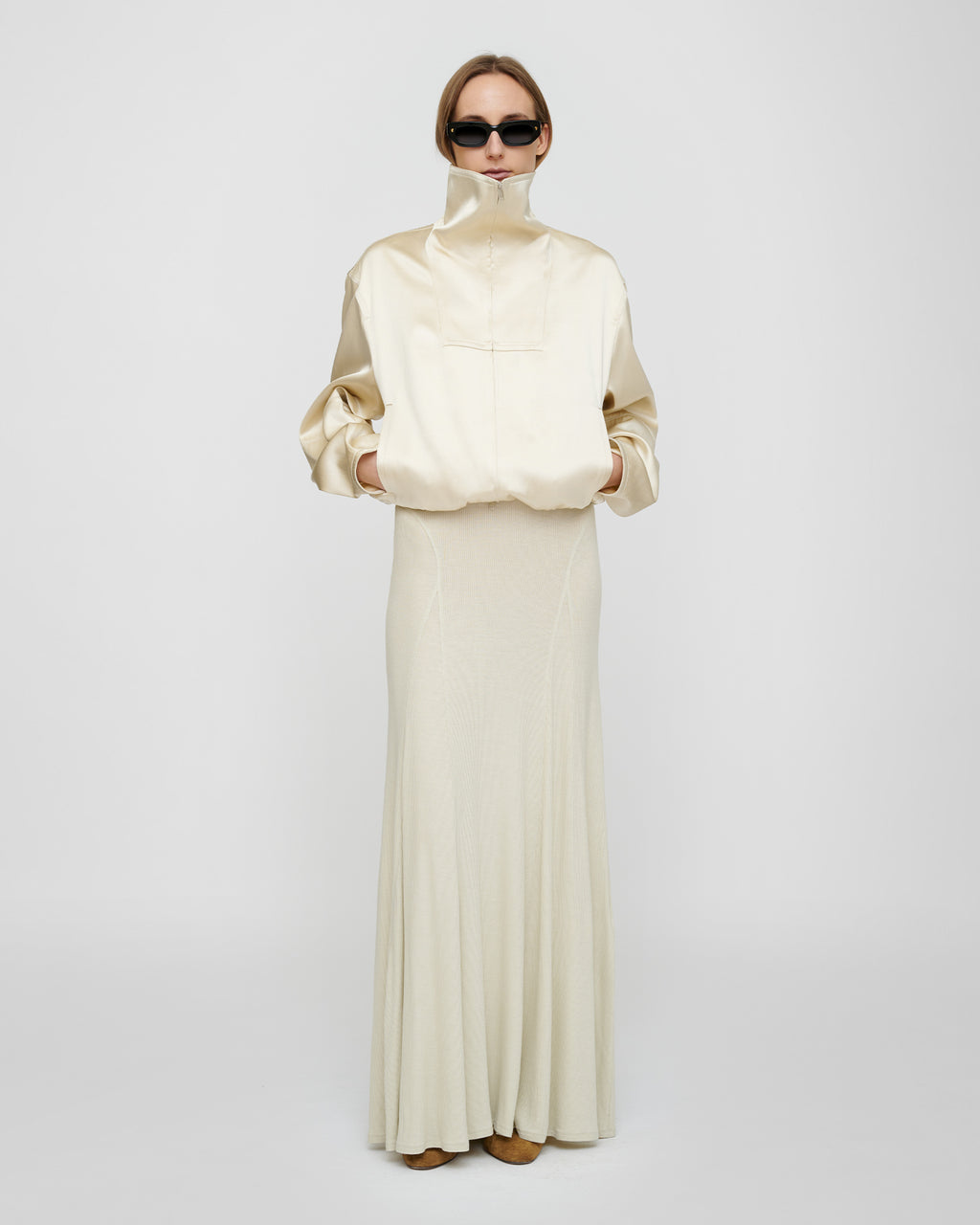 Alonza - Duchess Viscose Jacket - Creme