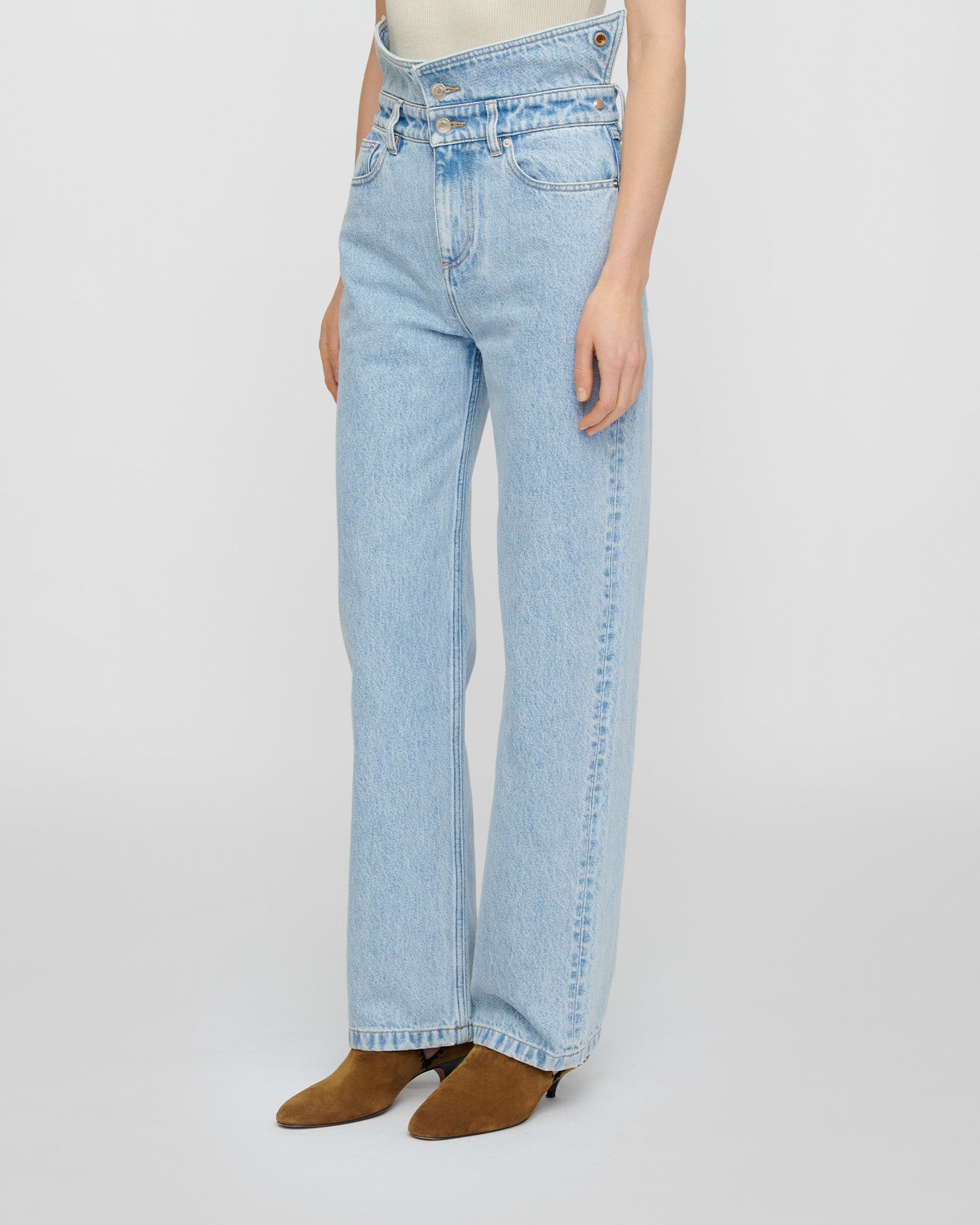 Akiva - Denim Jeans - Washed Blue