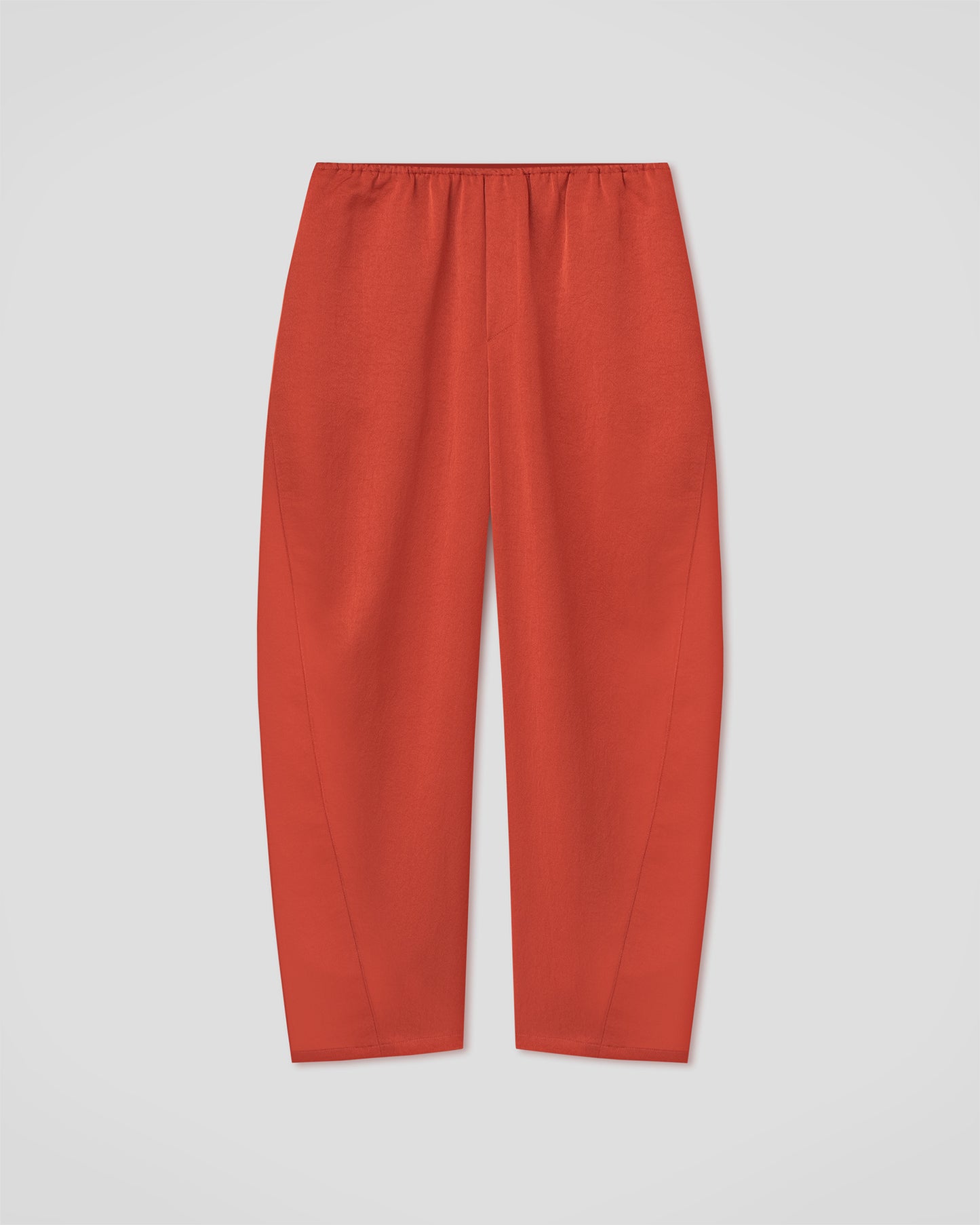 Zoela - Crisp Satin Pants - Rouge