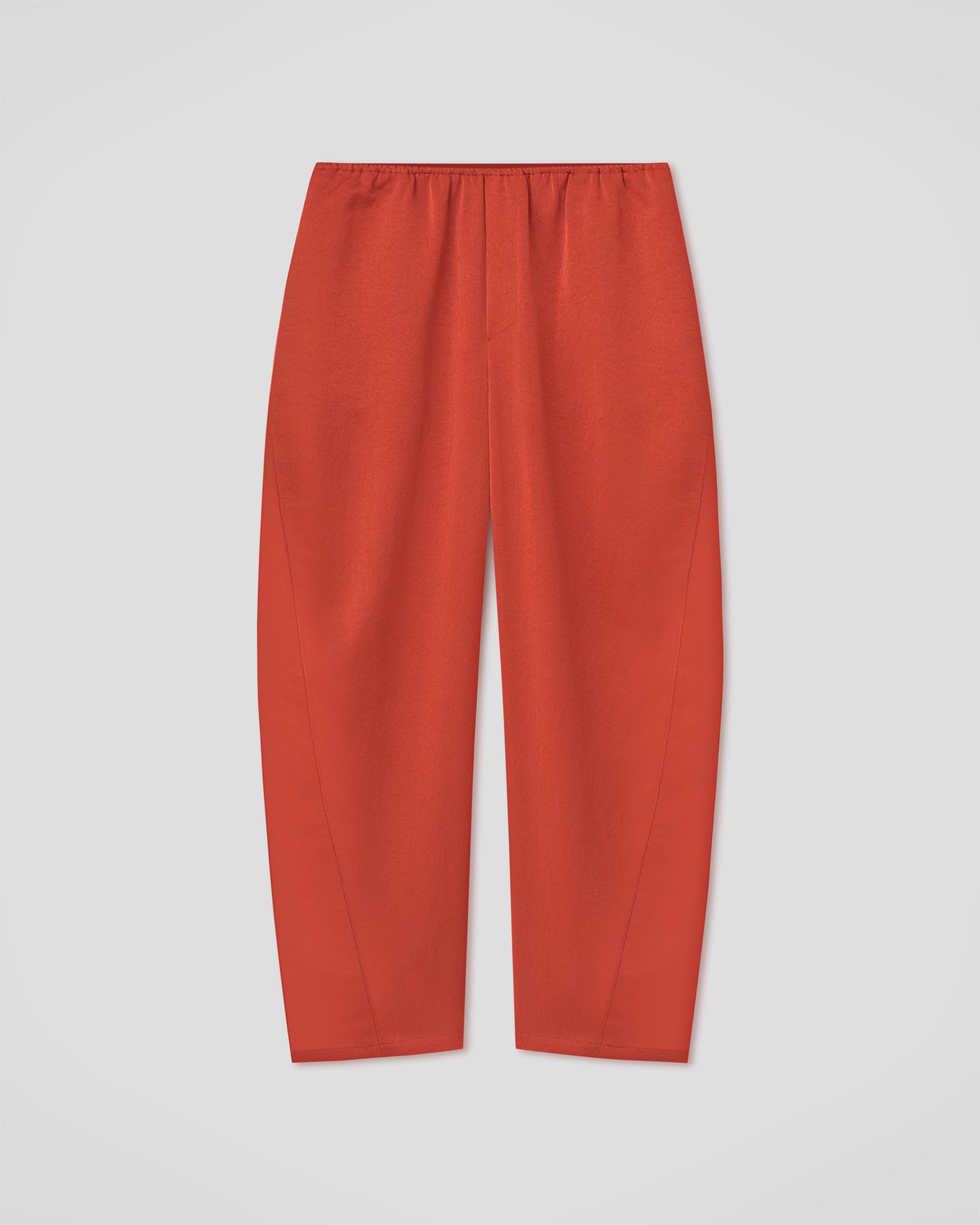 Zoela - Crisp Satin Pants - Rouge