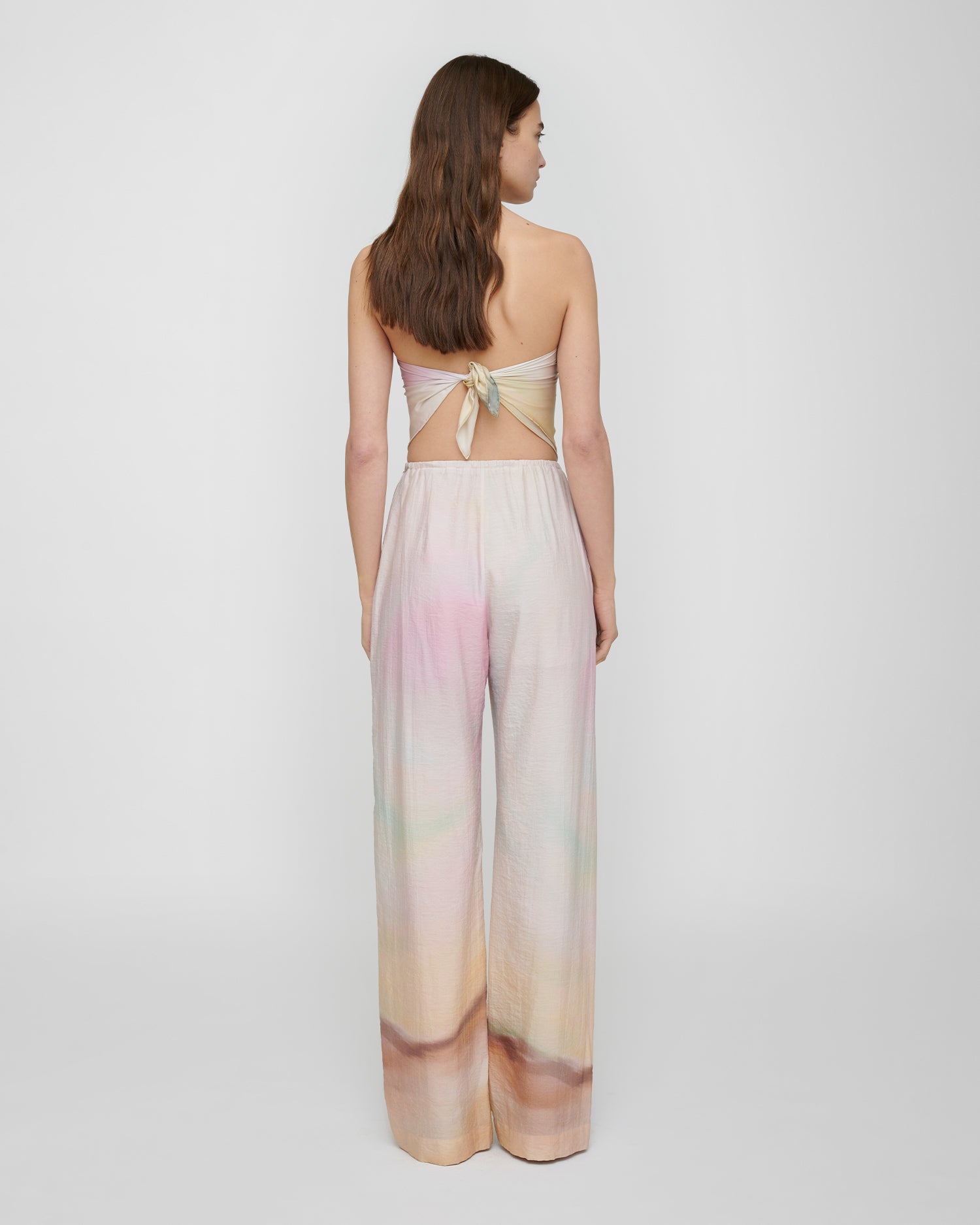 Arvenn - Crinkled Viscose Pants - Sunrise Haze