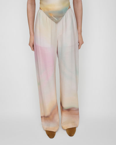 Arvenn - Crinkled Viscose Pants - Sunrise Haze