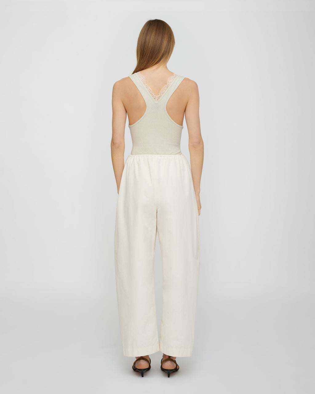 Oriana - Pants - Creme