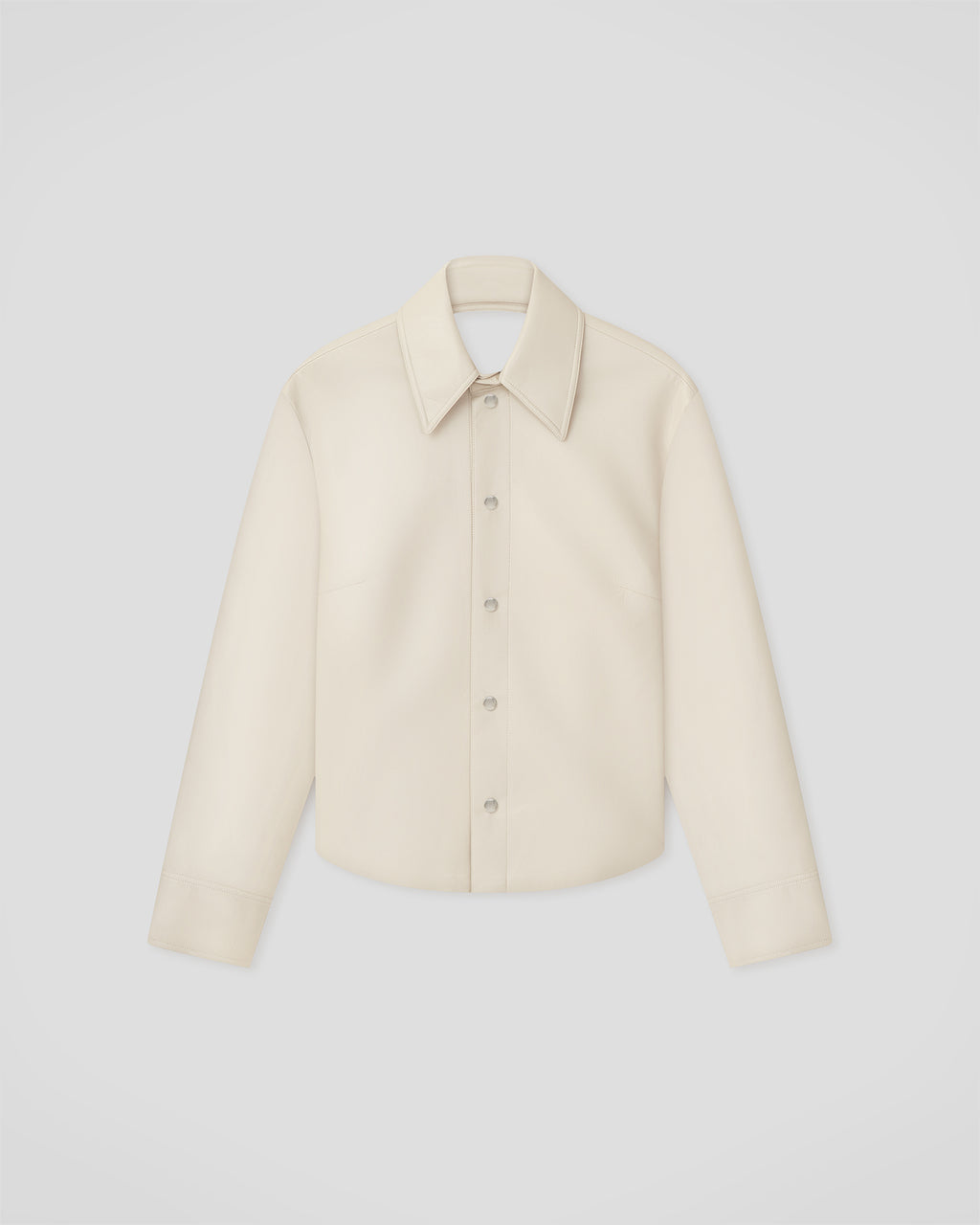 Izna - Okobor ™ Shirt Jacket - Creme