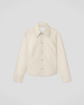 Izna - Okobor ™ Shirt Jacket - Creme