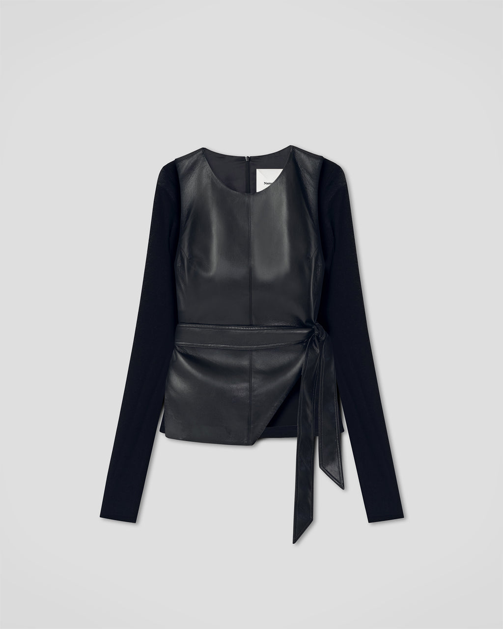 Komal - Okobor/Mesh Jersey Tank - Black