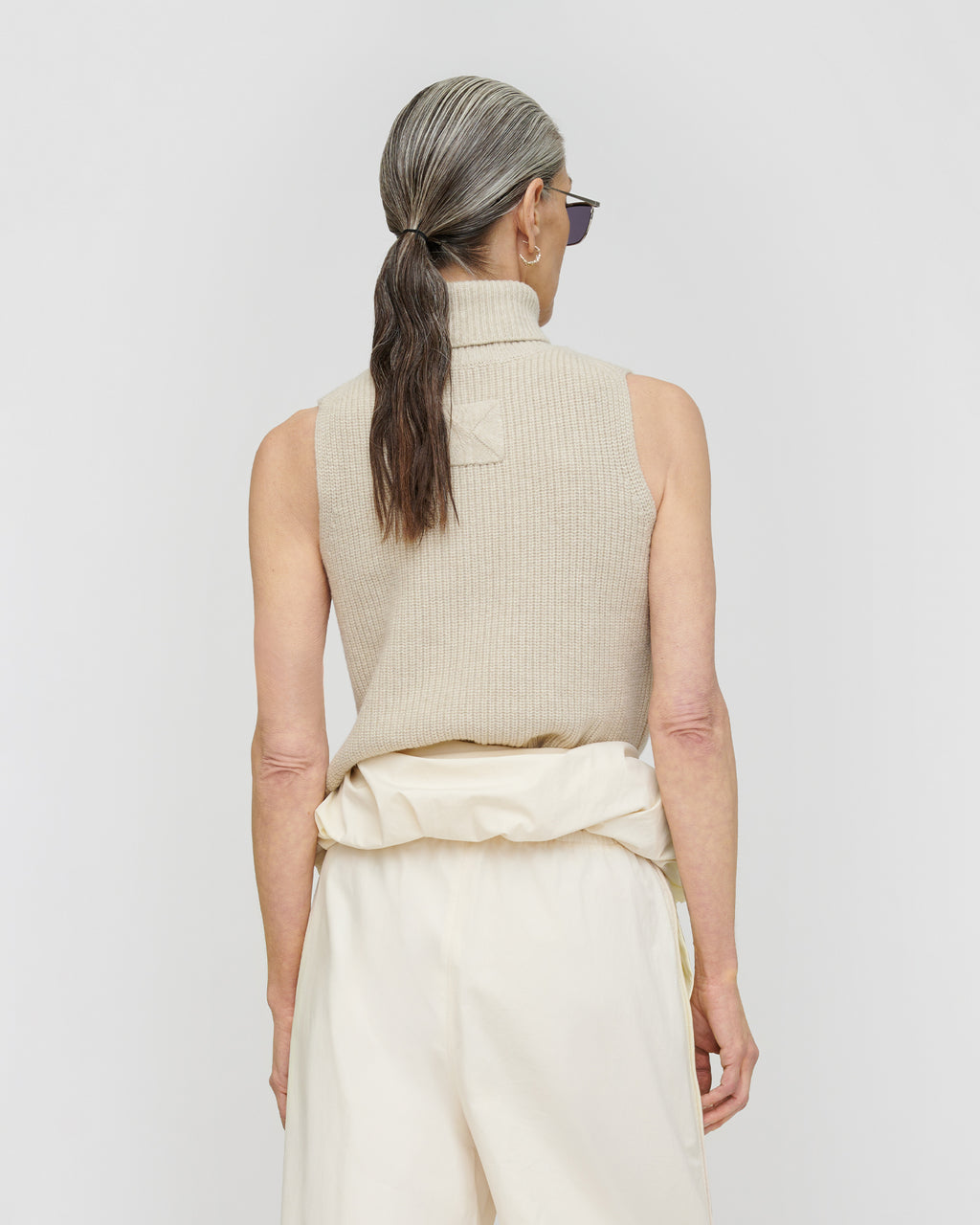 Fennec - Knit vest - Creme