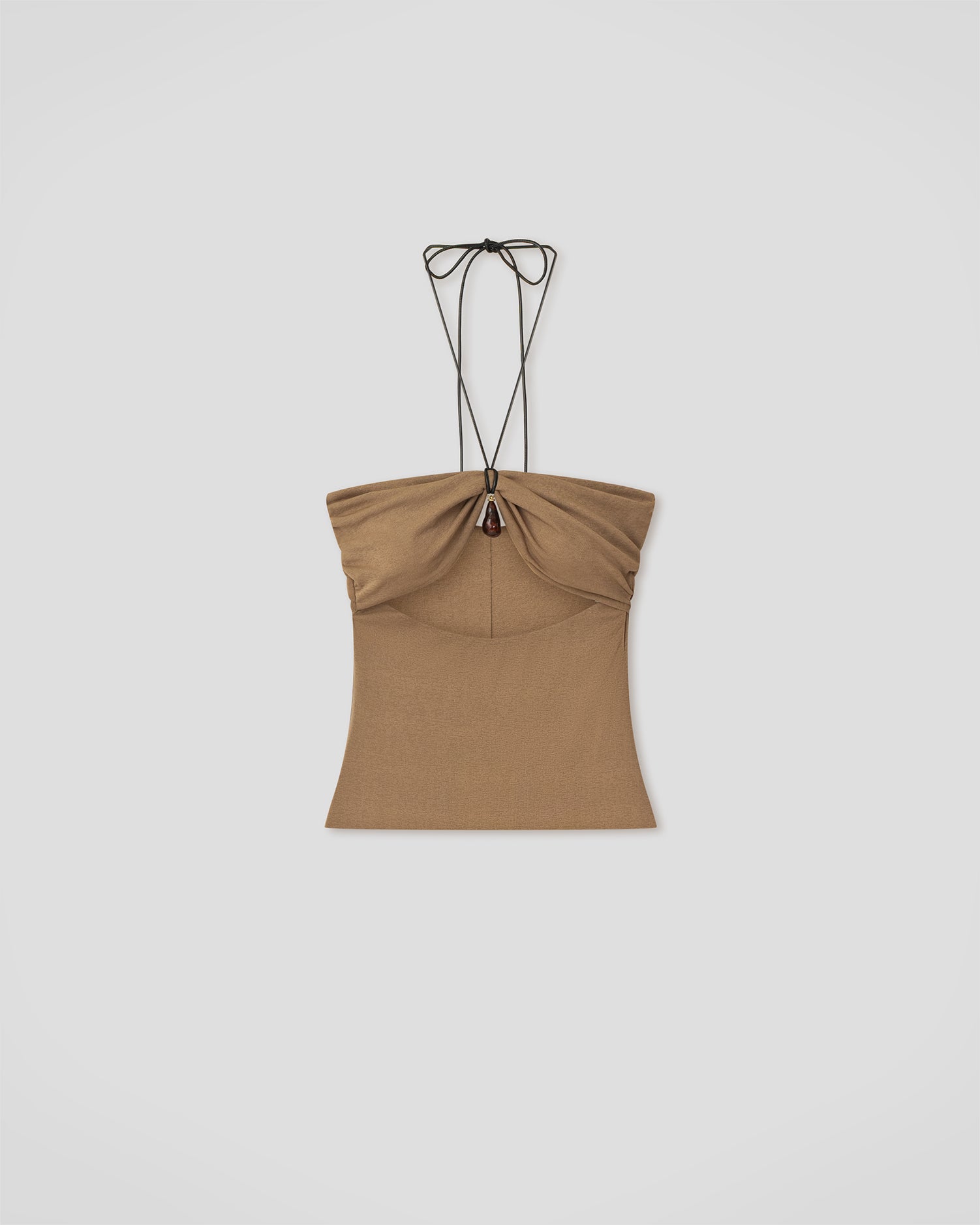 SUKALA Bicolor Flare Tank Top ブラウン SUKALA】ラインBigタンク
