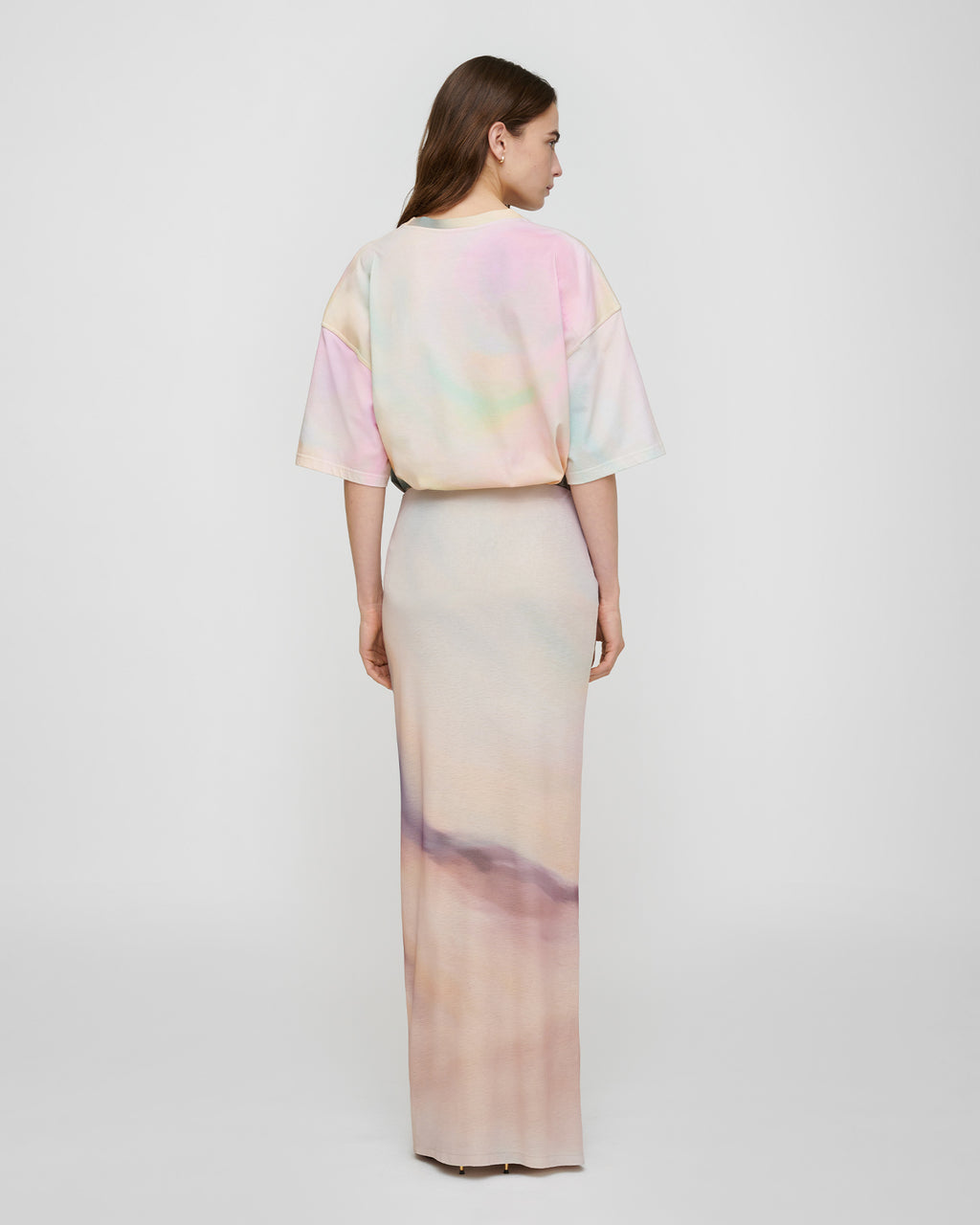 Alane - Cotton Jersey Shirt - Sunrise Haze