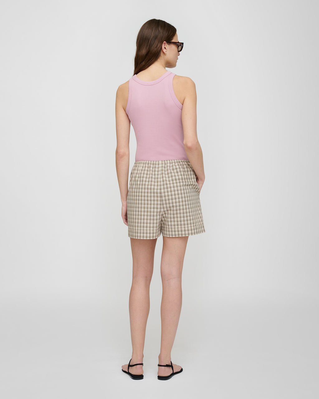 Herve - Rib Jersey Top - Pink