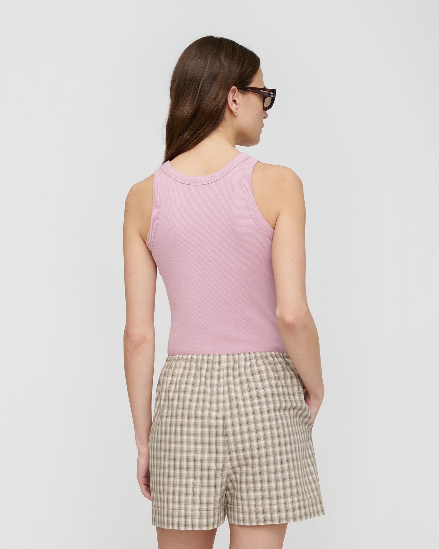 Herve - Rib Jersey Top - Pink
