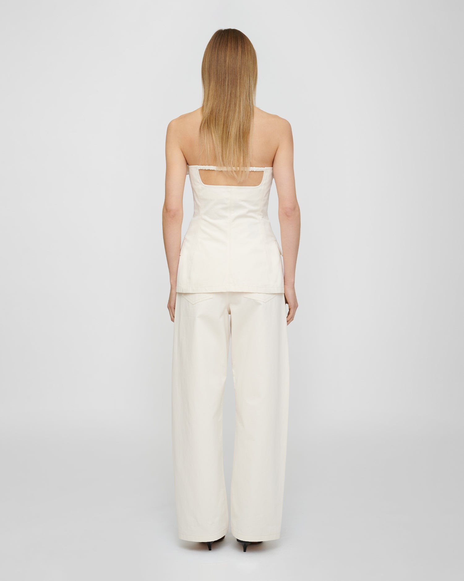 Rosenda - Studio Canvas Top - Creme