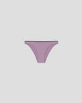 Merve - Recycled nylon bikini bottoms - Lilac/Black