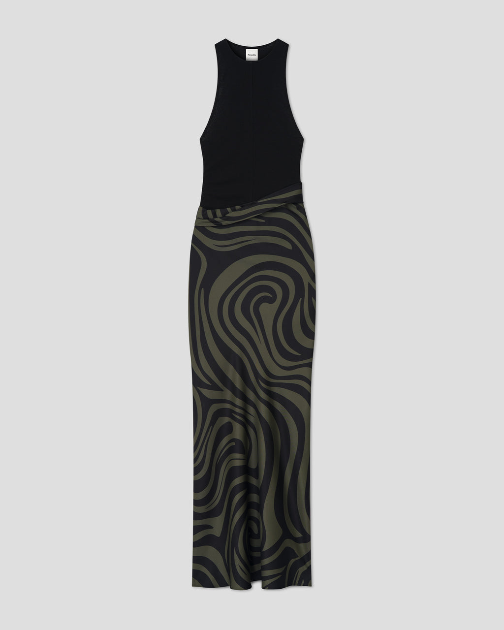 Jordyn - Maxi dress - Midnight Green Swirl