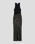 Jordyn - Maxi dress - Midnight Green Swirl