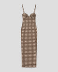 Erandi - Midi dress - Rattan Polka