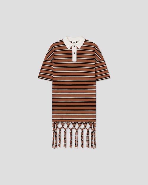 Nw26ssdr25924benigna tan white blackstripe cottonjersey 01