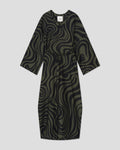 Lyane - Long dress - Midnight Green Swirl