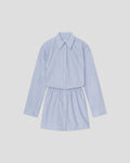 Odran - Shirt dress - Blue/White/Navy