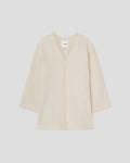 Isabelle - V-Neck mini dress - Creme