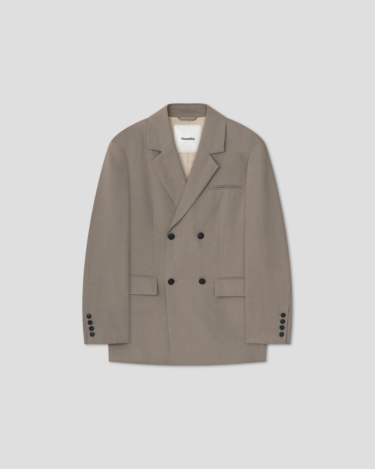 Diante - Boxy Blazer - Light Grey