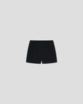 Dylla - Relaxed Fit  Linen Suiting Shorts - Black