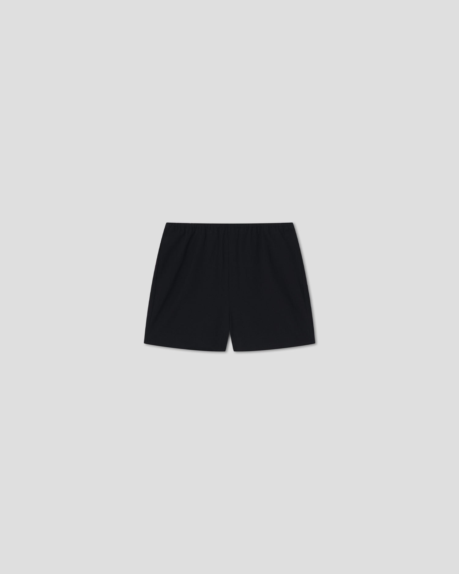 Dylla - Relaxed Fit  Linen Suiting Shorts - Black