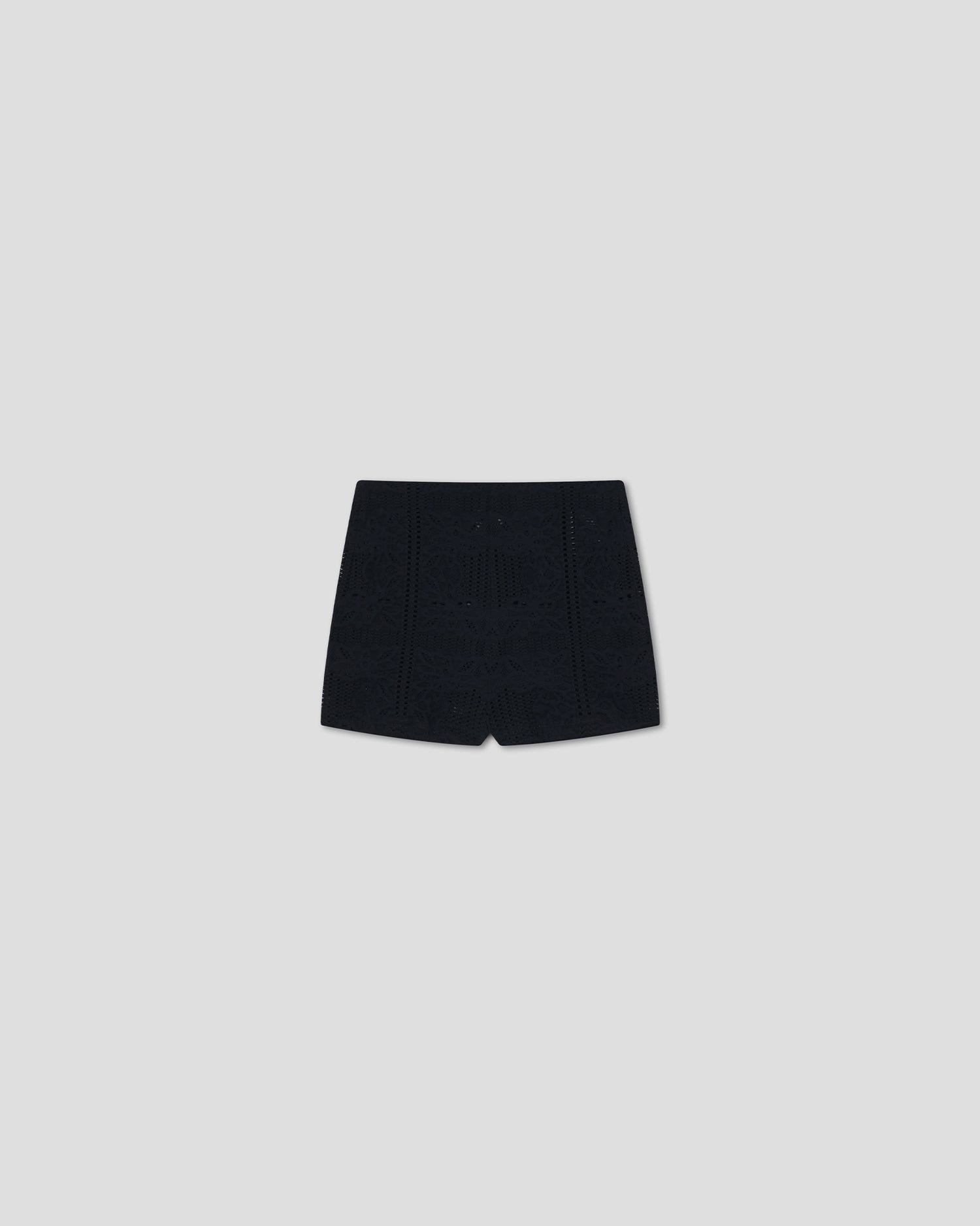 Della - High waisted shorts - Black – Nanushka
