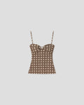 Kauit - Bralette top - Rattan Polka