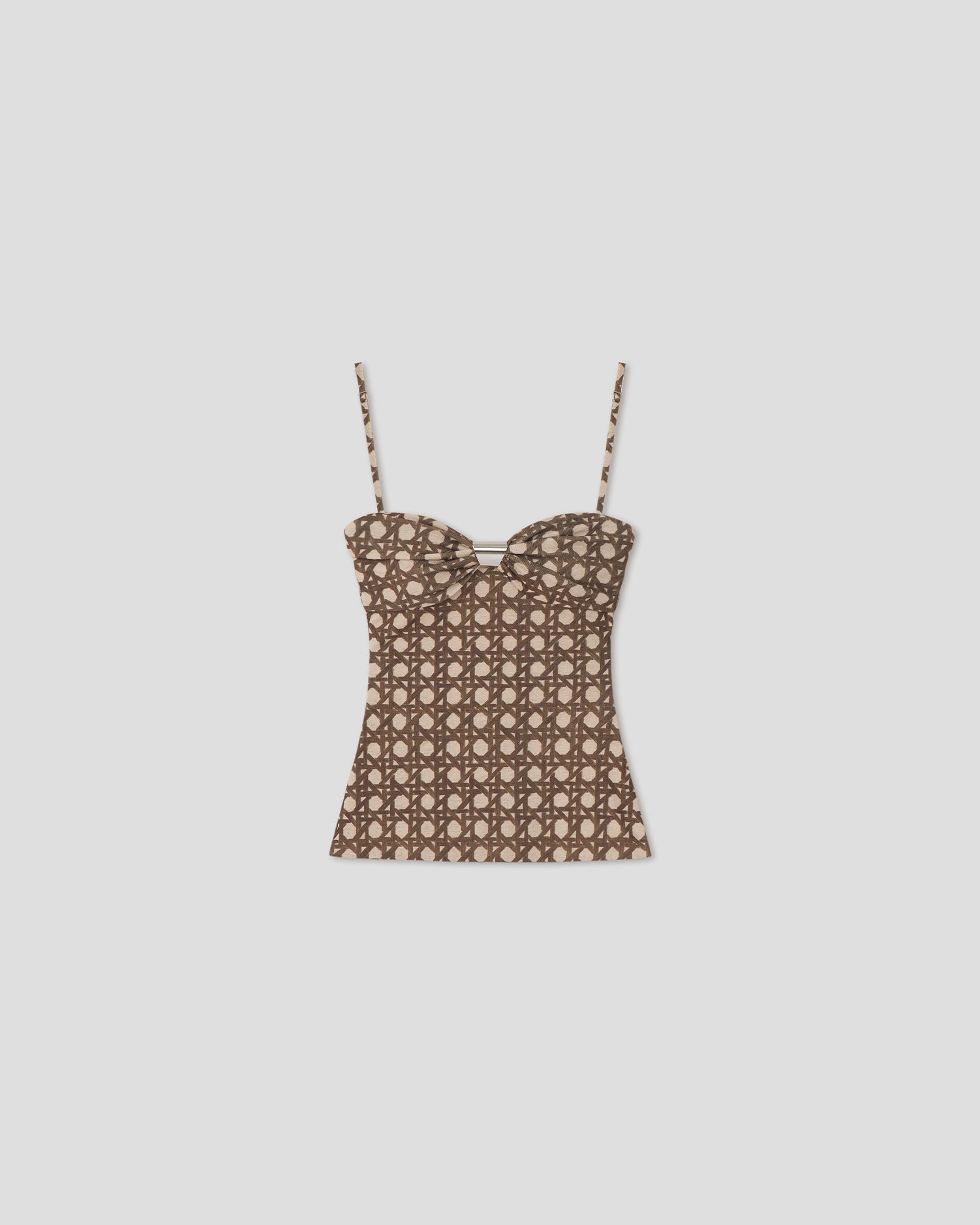 Kauit - Bralette top - Rattan Polka