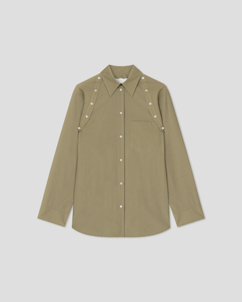 Nananda - Oversized shirt - Moss