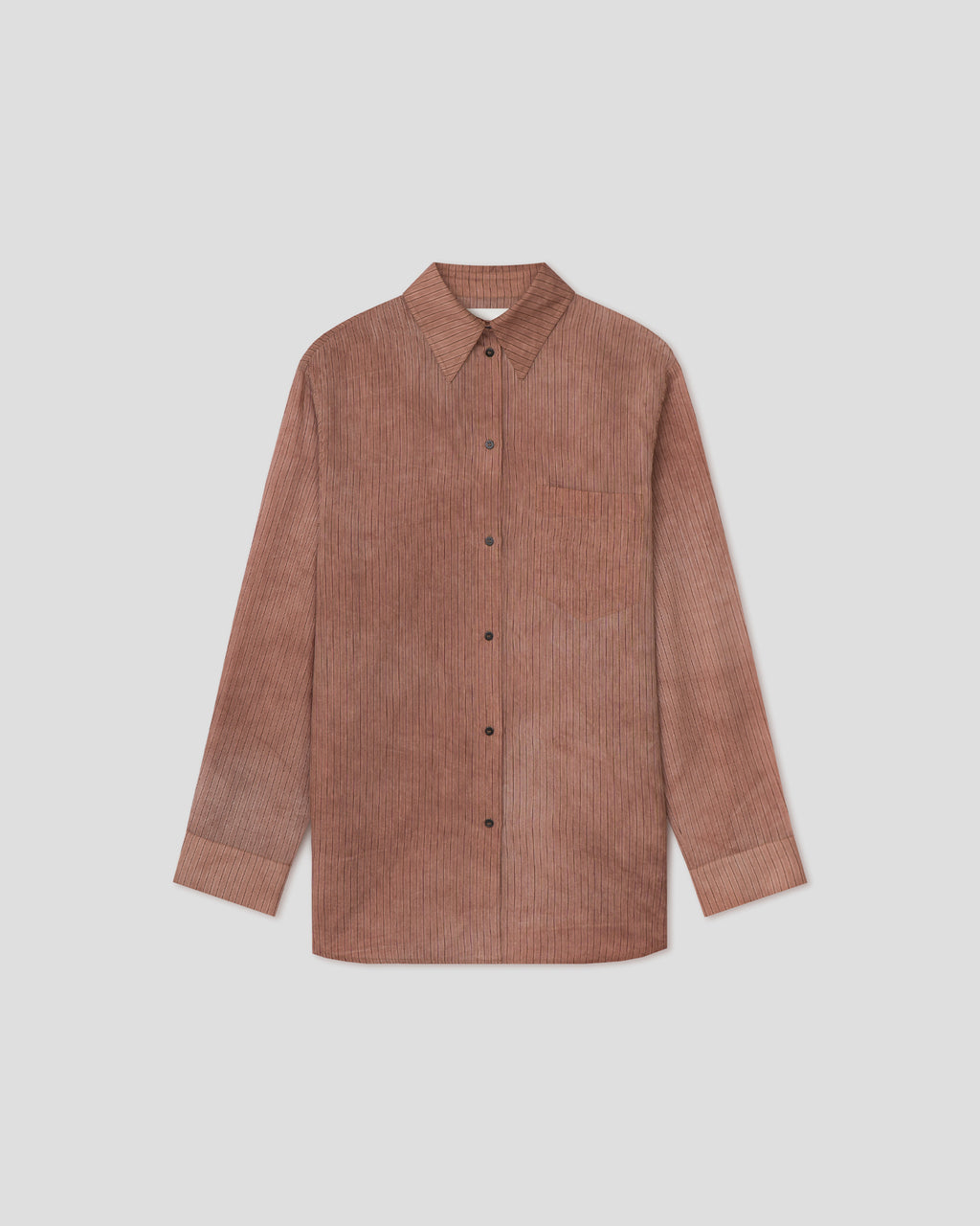 Chaska - Oversized shirt - Terracotta