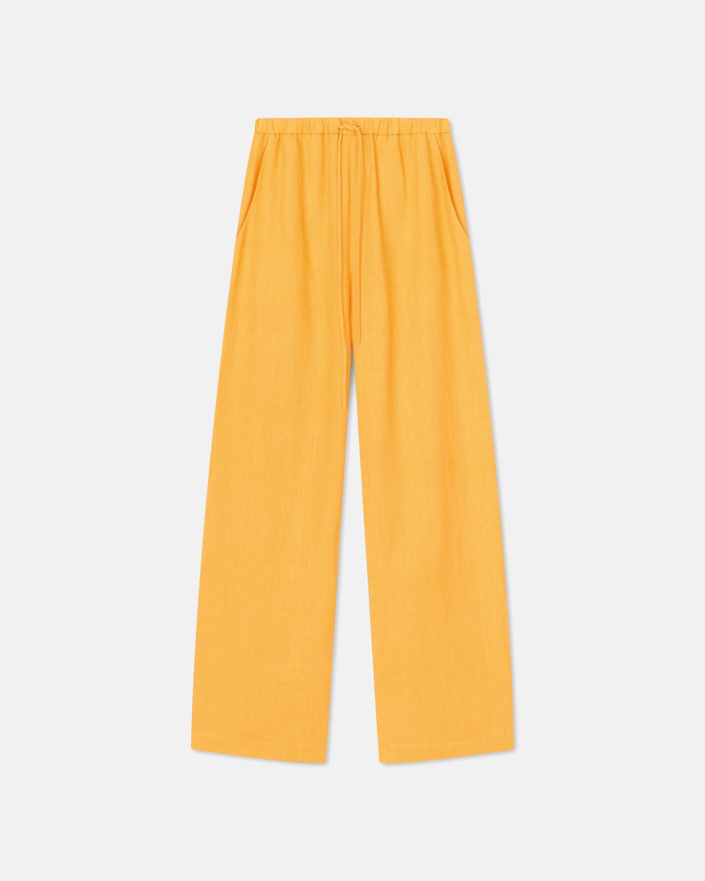 Polyka - Linen Pants - Orange Pf23
