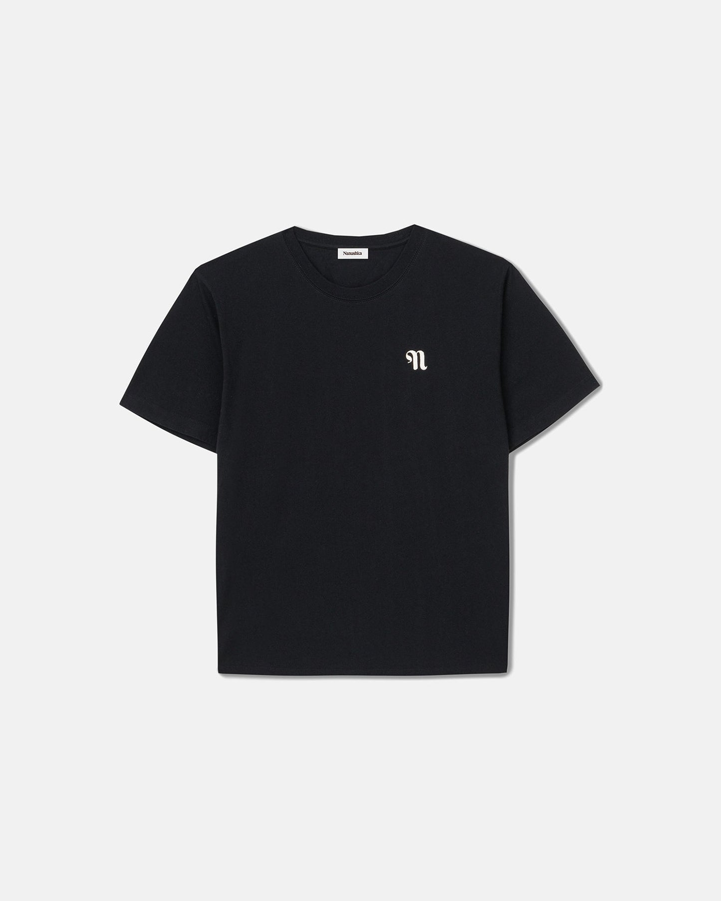 Reece - Organically Grown Cotton T-Shirt - Black