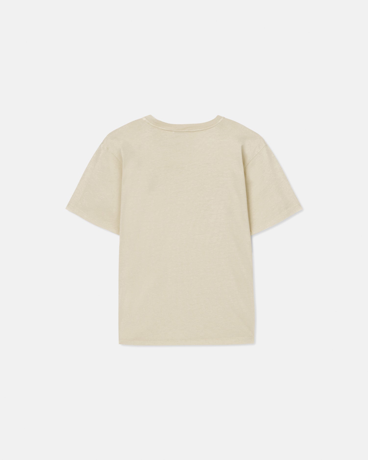Reece - Organically Grown Cotton T-Shirt - Shell Symbol – Nanushka