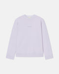 Remy - Printed Cotton-Fleece Sweatshirt - Lilac/Black/Books