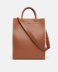 The Compass Tote - Crochet tote bag - Tan/Crème